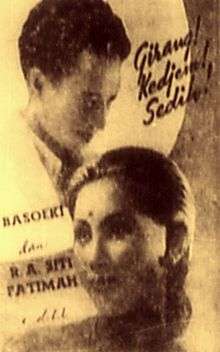 Headshots of Basoeki Resobowo and Fatimah