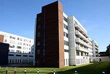 One of the Hospital's main buildings.