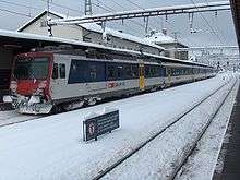 S-Bahn train at Liestal