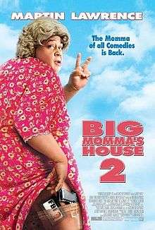 big momma puts up two fingers