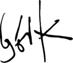 Björk's signature