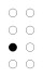 ⠄ (braille pattern dots-3)