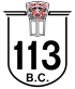 Highway 113 shield