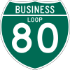 Interstate 80 Business marker