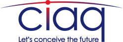 The CIAQ's logo (Let's conceive the future)