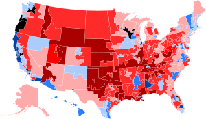 Map by 115th House district (After 2016 Election)