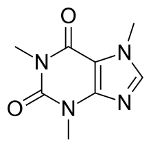 2D structure of caffeine