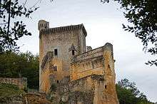 The filming took place in the Chateau de Commarque castle in the Dordogne region of France