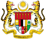 Coat of arms of Malaysia (1963-1965).