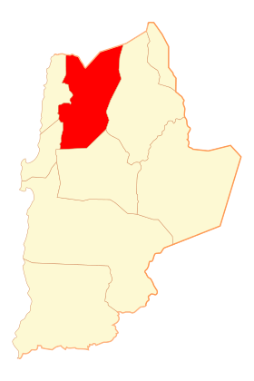 Map of María Elena in Antofagasta Region