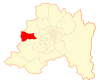 Location in the Santiago Metropolitan Region