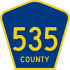 County Route 535  marker