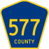 County Route 577  marker