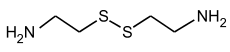 Skeletal formula of cystamine