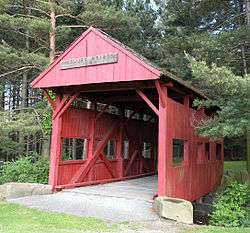 Devil's Den, McClurg Covered Bridge