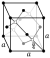 Diamond cubic crystal structure for germanium