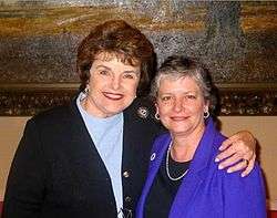 Diane Feinstein and Heather Fargo.jpg