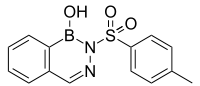 Skeletal formula of diazaborine