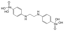 Skeletal formula of difetarsone