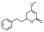 Chemical structure of dihydrokavain