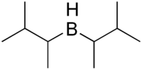 Skeletal formula of disiamylborane