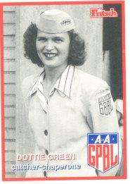 Dottie Green baseball card