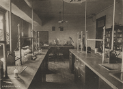 An empty student laboratory