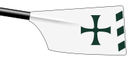 Image showing the rowing club's blade colours