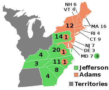 Electoral College map