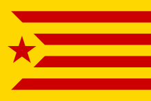 Flag of Catalan independence