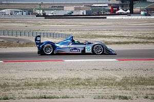 An Acura Sports Car on a race track