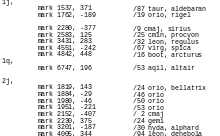 screenshot of code used to produce the planetarium