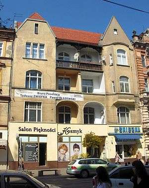 Tenement at Gdanska street 31 , Bydgoszcz