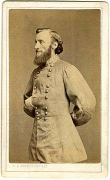 Major-General John S. Marmaduke, portrait carte de visite by Charles D. Fredricks