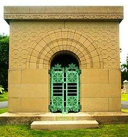 Carrie Eliza Getty Tomb.