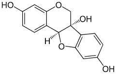 Chemical structure of glycinol