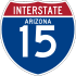 Interstate 15 marker