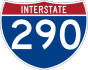 Interstate 290 marker