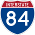 Interstate 84 marker