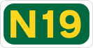 N19 road shield}}