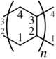 Regular double-strand organic polymer CRU.