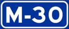 Autopista M-30 shield}}