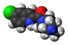 Ball-and-stick model of the JNJ-7777120 molecule