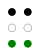 ⠭ (braille pattern dots-1346)