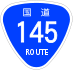 National Route 145 shield