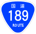 National Route 189 shield