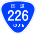 National Route 226 shield