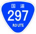 National Route 297 shield