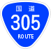 National Route 305 shield