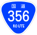 National Route 356 shield